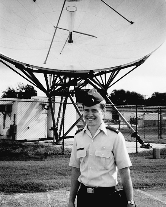 Early Air Force photograph of Wayne Colton